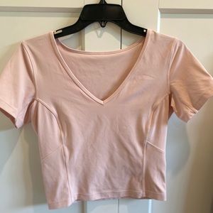 Lululemon align t shirt. Light pink, size 6